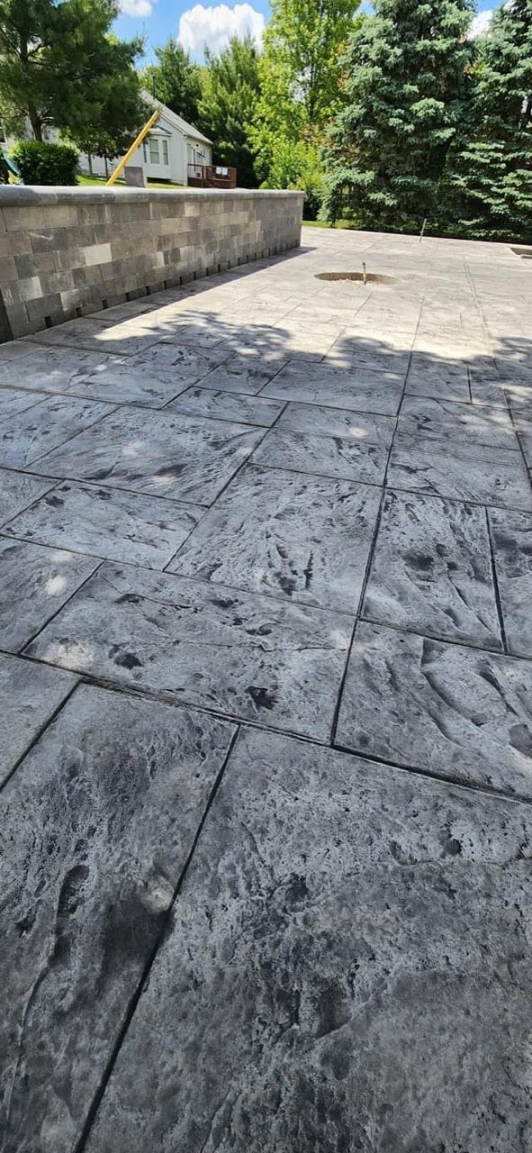 Stained & Colored Concrete in Buckeye Lake, Ohio