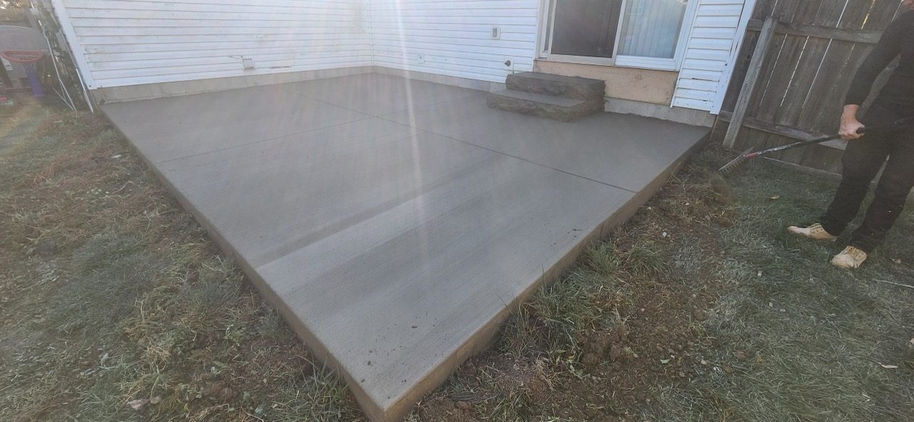 Concrete Slabs & Foundations in Westerville, Ohio by Columbus Stamp Concrete
