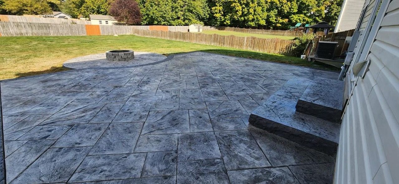 Stamped Concrete in Buckeye Lake, Ohio